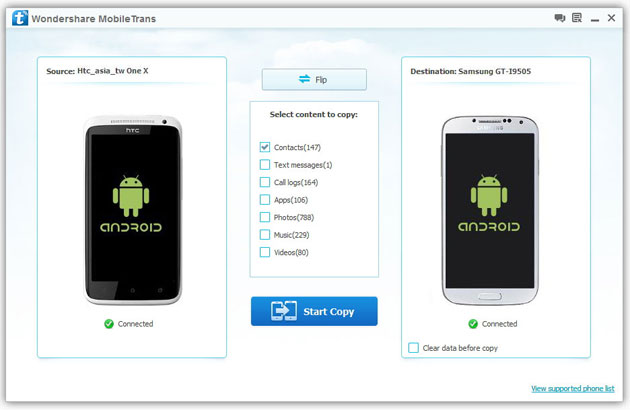 contacts from htc to samsung