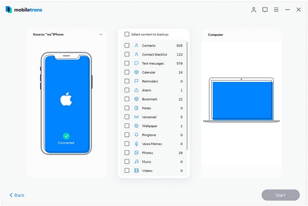 back up iphone 12 data to pc